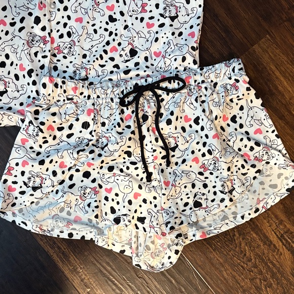 Dalmatian Print Pajama Set women’s size x small - Picture 3 of 4